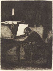 Il Calcografo da François Bonvin
