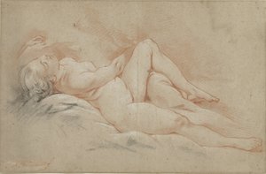 Nudo femminile sdraiato