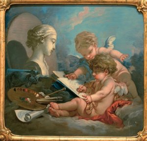 Allegoria della pittura da François Boucher