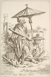 Un altro musicista cinese da François Boucher