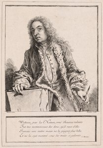 Antoine Watteau, c. 1727 da François Boucher