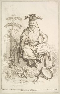 Musicista cinese, 1738-45