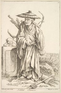 Soldato cinese, 1738-45