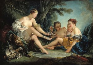 Il ritorno di Diana dalla caccia, 1745 da François Boucher