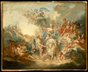 Nozze di Amore e Psiche da François Boucher