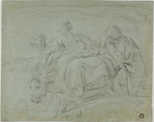Fuga in Egitto da François Boucher