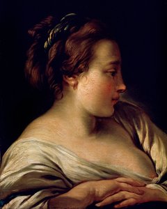 Testa di una ragazza, XVIII secolo
