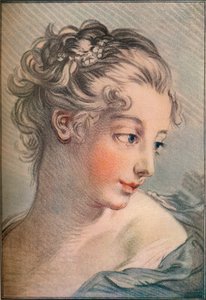Testa di una ragazza, XVIII secolo, 1916 da François Boucher