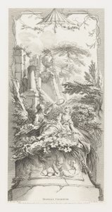 Hommage Champètre (Pastorale) in Nouveaux Morceaux pour des Paravents [Nuovi concetti per gli schermi]. da François Boucher