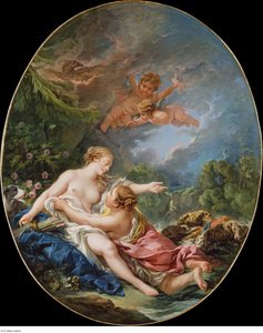 Giove e Callisto da François Boucher