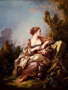 La piccola giardiniera da François Boucher