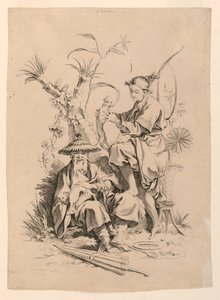 Il Tatto (Touch) dalla serie I Cinque Sensi (Les Cinq Senses) da François Boucher