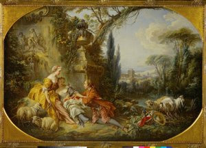 Le delizie della vita di campagna da François Boucher