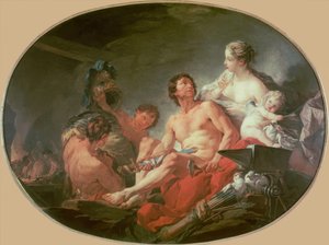 Le fucine di Vulcano da François Boucher