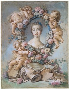 Madame de Pompadour da François Boucher