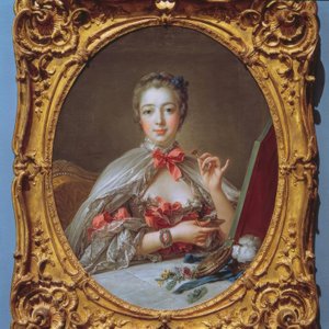 Madame de Pompadour alla toilette da François Boucher