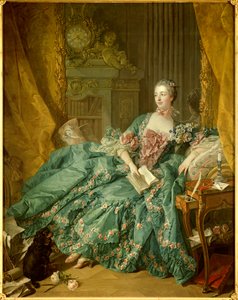 Ritratto di Jeanne Antoinette Poisson, Marchesa di Pompadour da François Boucher