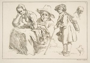 Foglio di Schizzi, 1753