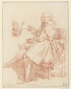 Studio per Alceste (Design for the illustration of Le Misanthrope from the 1734 edition of Molière