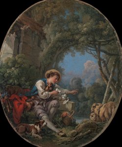 La spedizione del messaggero da François Boucher
