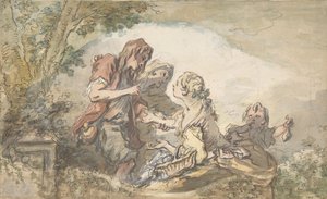 La chiromante da François Boucher