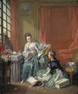 La Modista, 1746 da François Boucher