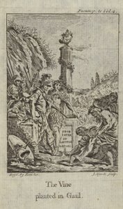 La vite piantata in Gallia da François Boucher