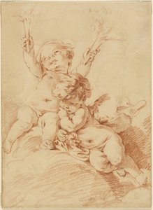 Due putti da François Boucher