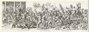 Trionfo di Bacco da François Chauveau (attributed to)