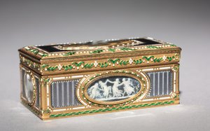 Tabacchiera, 1774-80 da François Chazeray