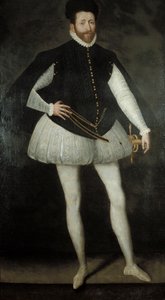 Un nobile della corte di Valois da François Clouet