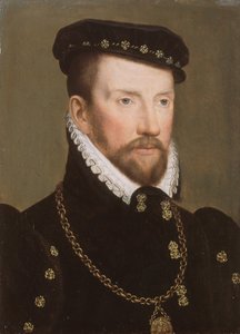 Ammiraglio Gaspard II de Coligny da François Clouet