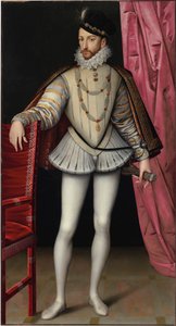 Ritratto del re Carlo IX di Francia da François Clouet