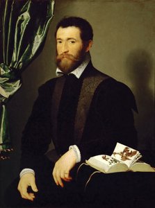 Ritratto di Pierre Quthe, farmacista, 1562 da François Clouet