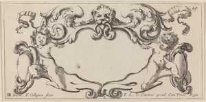 Cartiglio da François Collignon after Stefano Della Bella