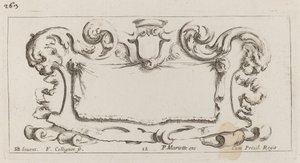 Cartiglio da François Collignon after Stefano Della Bella