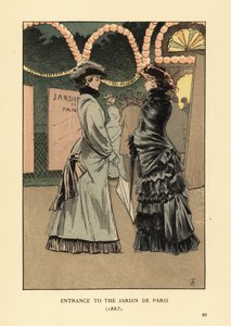 Ingresso al Jardin de Paris da François Courboin