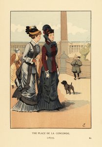 Place de la Concorde nel 1877