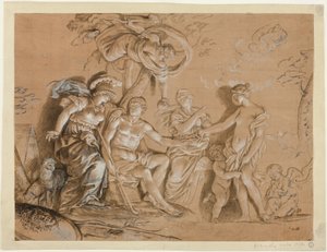 Giudizio di Parigi da François Le Moyne