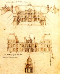 François Mansart, progetto per Blois - Cosperec 1998 p. 160