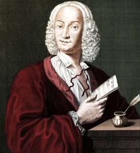 Antonio Vivaldi 1678-1741, 1725 da François Morellon de La Cave