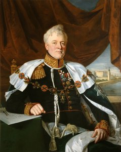 Ritratto del principe Dmitriy Vladimirovich Golitsyn da François Nicolas Riss