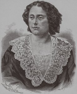 Ritratto della principessa Nino Aleksandrovna Griboyedova nata Chavchavadze, 1886 da François Pannemaker