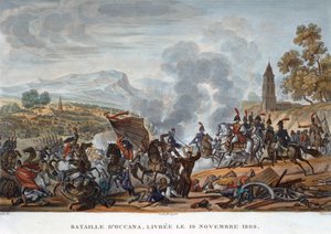 La battaglia di Ocaña, 19 novembre 1809