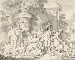 Baccanale, ca. 1710-40 da François Roëttiers