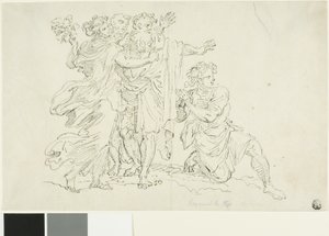 Quattro figure classiche da François Roëttiers
