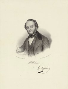 Personaggio raffigurato:  Jacques Fromental Halévy da Francois Seraphin Delpech