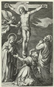 Cristo sulla croce (serie Vita di Cristo) da François Stuerhelt (possibly)