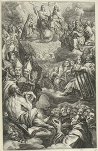 Santissima Trinità (serie: Vita di Cristo) da François Stuerhelt (possibly)