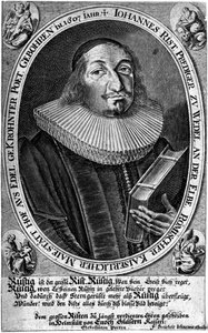 Ritratto di Johann von Rist da François Stuerhelt